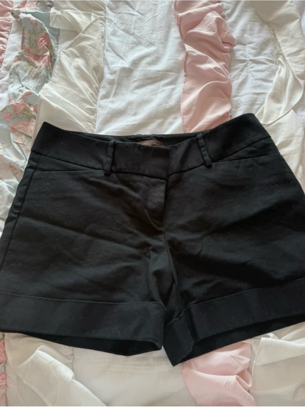 The Limited Black Tailored Bermuda Shorts